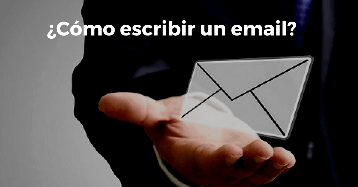 Como escribir un correo electronico